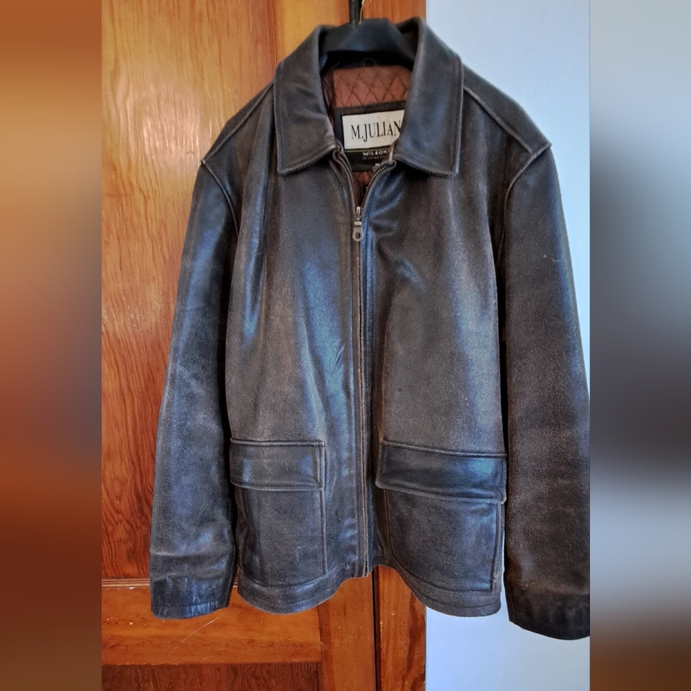 Rugged  leather